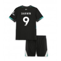 Fotbalové Dres Liverpool Darwin Nunez #9 Dětské Venkovní 2024-25 Krátký Rukáv (+ trenýrky)